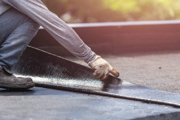 Professional Vapor Barrier Installation technician working in Denmark, WI